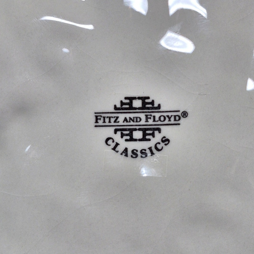 Fitz and Floyd vintage Autumn Bounty ceramic decorative plate - Picture 9 of 12